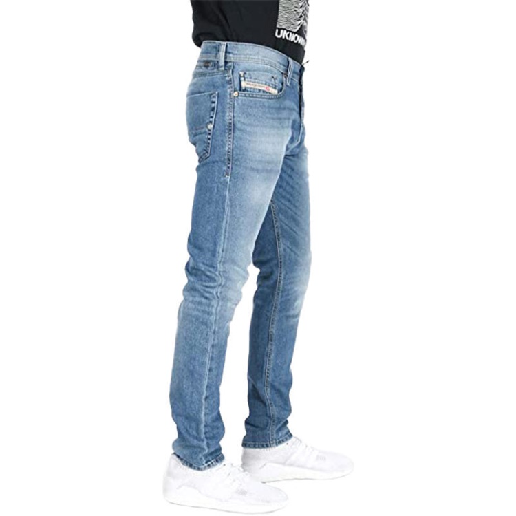 Diesel Tepphar 0842H Men's Denim Jeans Casual Stretch Trousers Slim Fit Pants