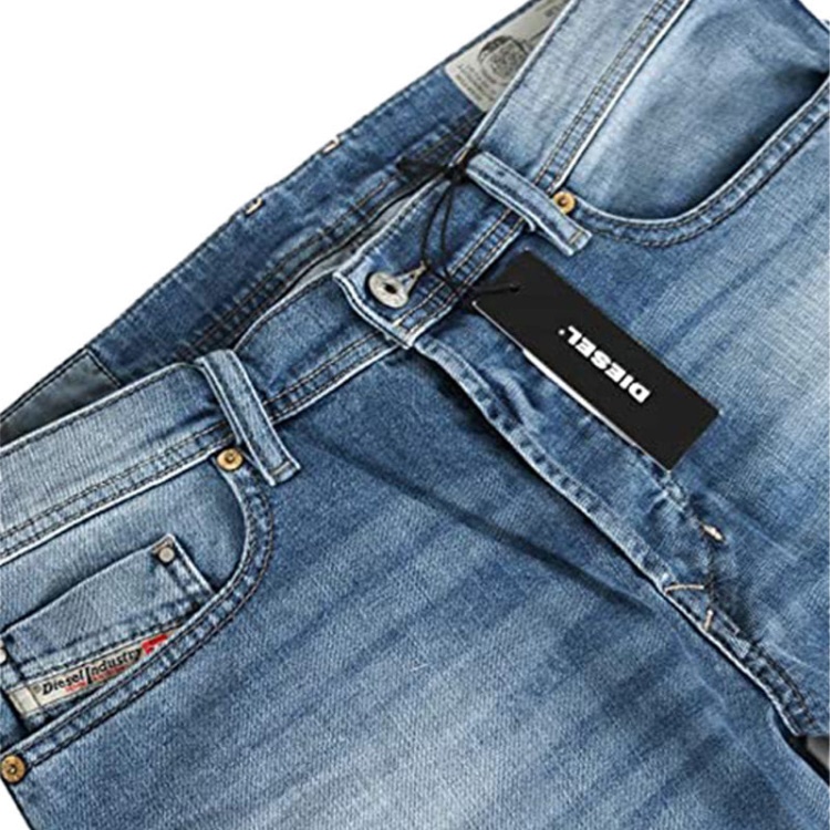 Diesel Tepphar 0842H Men's Denim Jeans Casual Stretch Trousers Slim Fit Pants