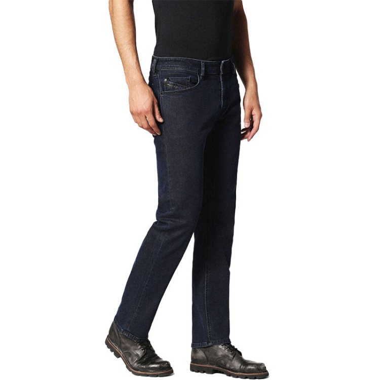 Waykee 084Lc Men's Denim Jeans Casual Stretch Regular Straight Fit Pants Diesel