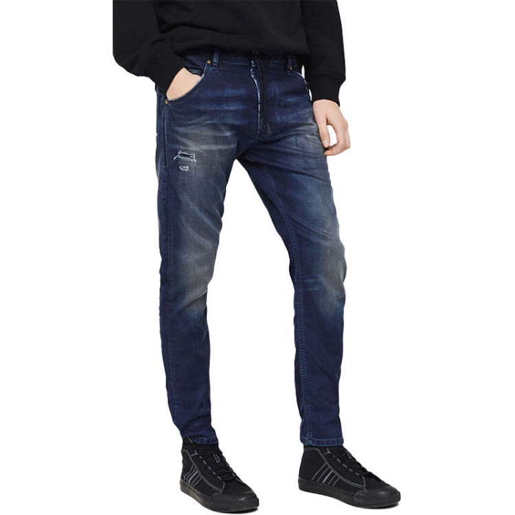 Krooley 069Gz Men's Denim Jogg Jeans Slim Fit Casual Relax Sweat Pants Diesel