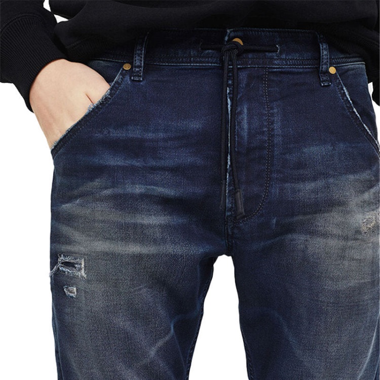 Krooley 069Gz Men's Denim Jogg Jeans Slim Fit Casual Relax Sweat Pants Diesel