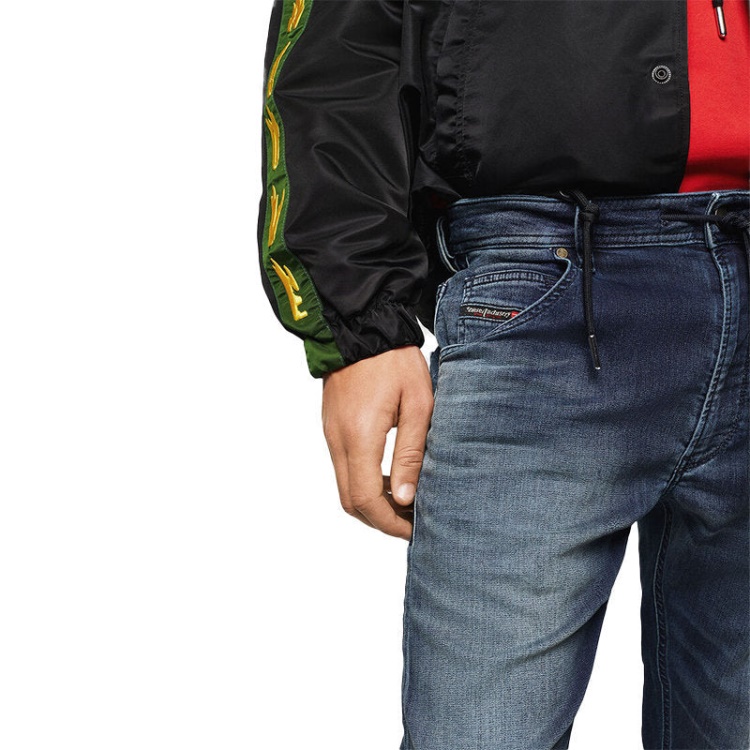 Diesel Krooley 069Hh Men's Denim Jogg Jeans Slim Fit Casual Relax Sweat Pants