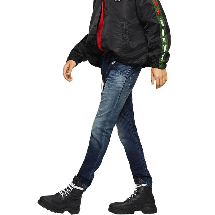 Diesel Krooley 069Hh Men's Denim Jogg Jeans Slim Fit Casual Relax Sweat Pants