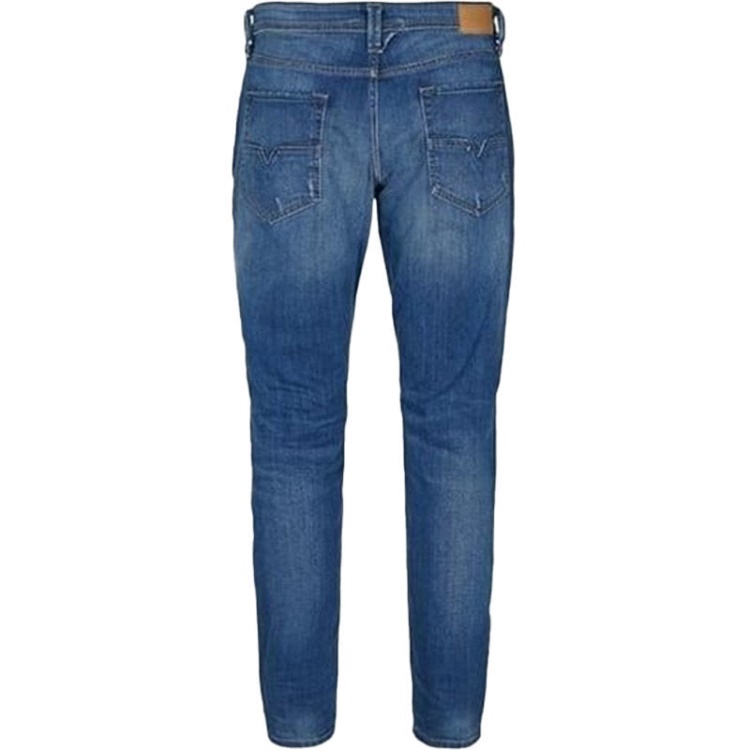 Larkee Beex 084Qq Men's Denim Jeans Casual Stretch Regular Tapered Pants Diesel