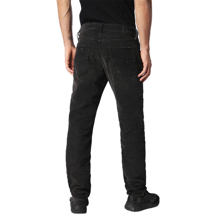 Diesel Larkee Beex 0688W Men's Denim Jeans Regular Fit Tapered Legs Casual Pants