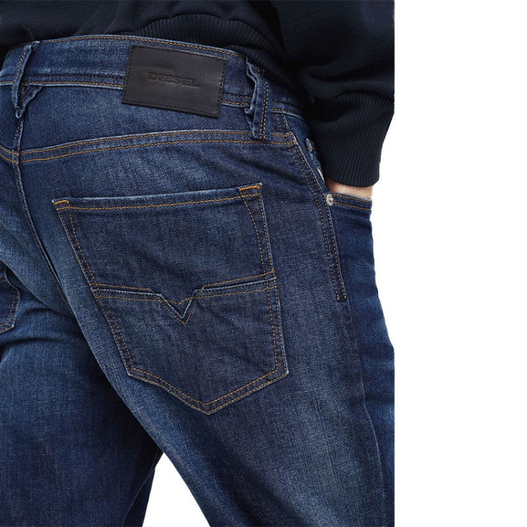 Diesel Larkee 084Gr Men's Denim Jeans Casual Stretch Regular Tapered Trousers