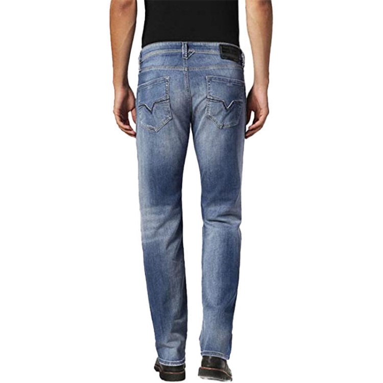 Larkee 084Qg Men's Denim Jeans Casual Stretch Regular Straight Trousers Diesel