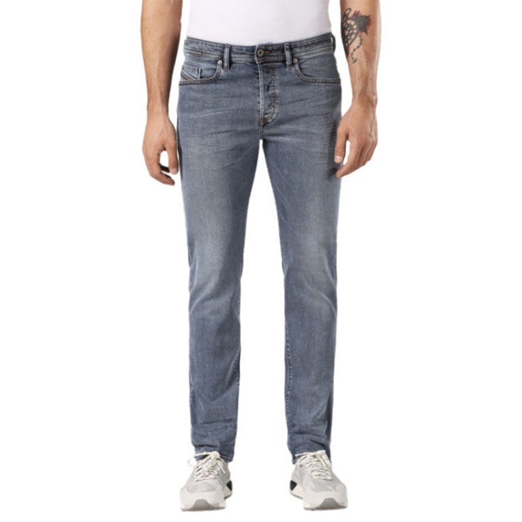 Buster 084Sj Men's Denim Jeans Casual Stretch Regular Slim Tapered Trouser Diesel