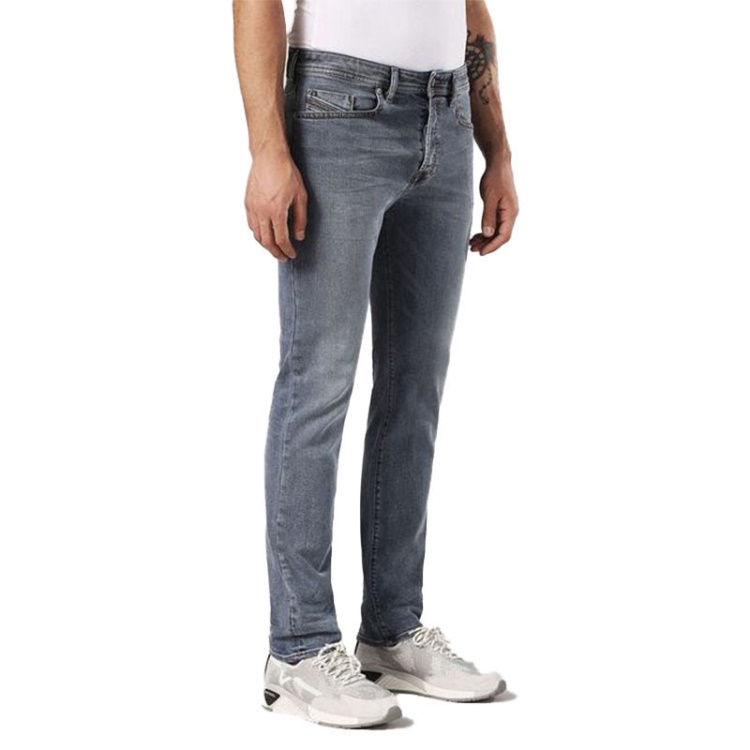 Buster 084Sj Men's Denim Jeans Casual Stretch Regular Slim Tapered Trouser Diesel
