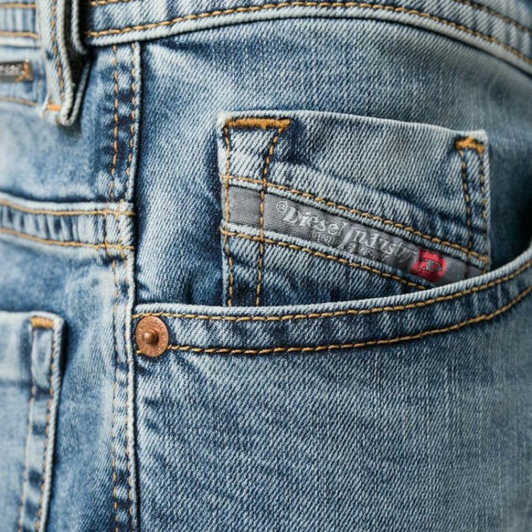 Diesel Thommer 084Ux Men's Denim Jeans Stretch Slim Skinny Fit Casual Pants