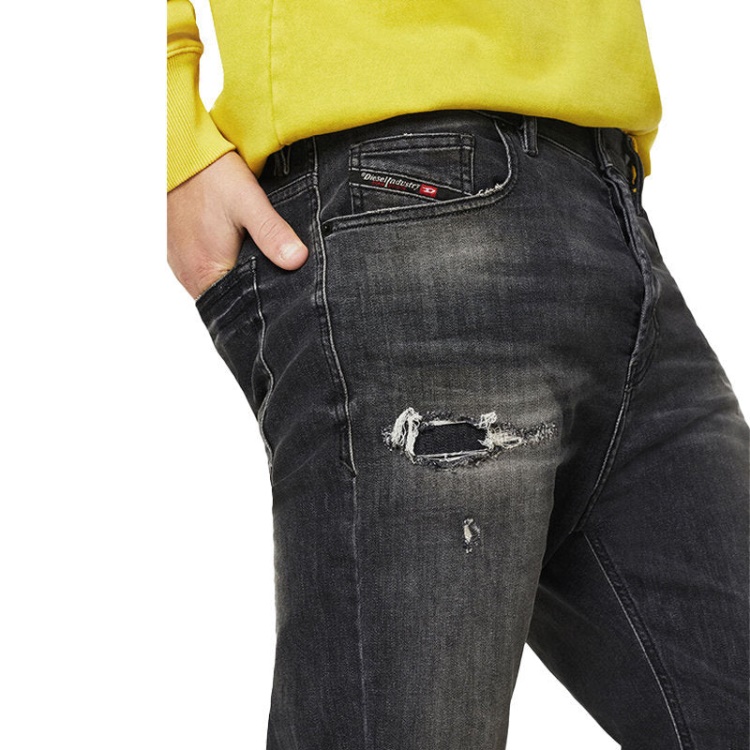 D Vider 069Dm Men's Jeans Denim Stretch Carrot Fit Trousers Casual Pants Diesel