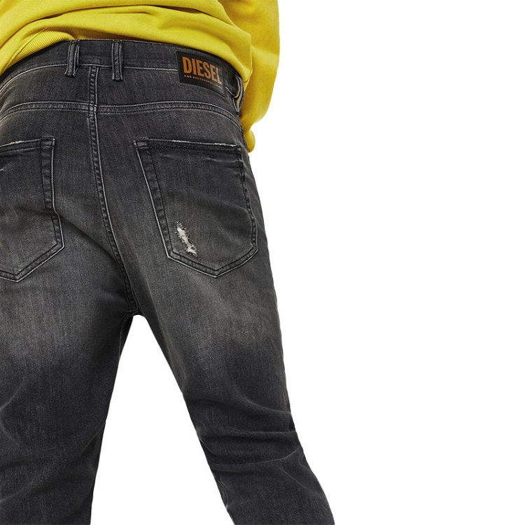 D Vider 069Dm Men's Jeans Denim Stretch Carrot Fit Trousers Casual Pants Diesel