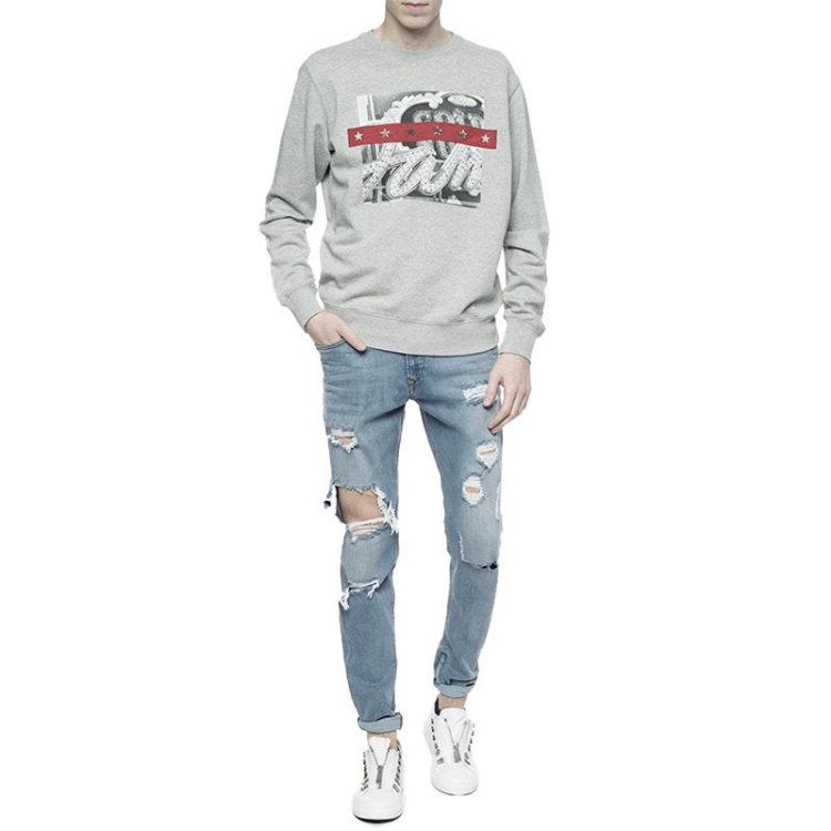 Deepzip 084Nu Men's Jeans Denim Stretch Slim Carrot Fit Casual Pant Diesel