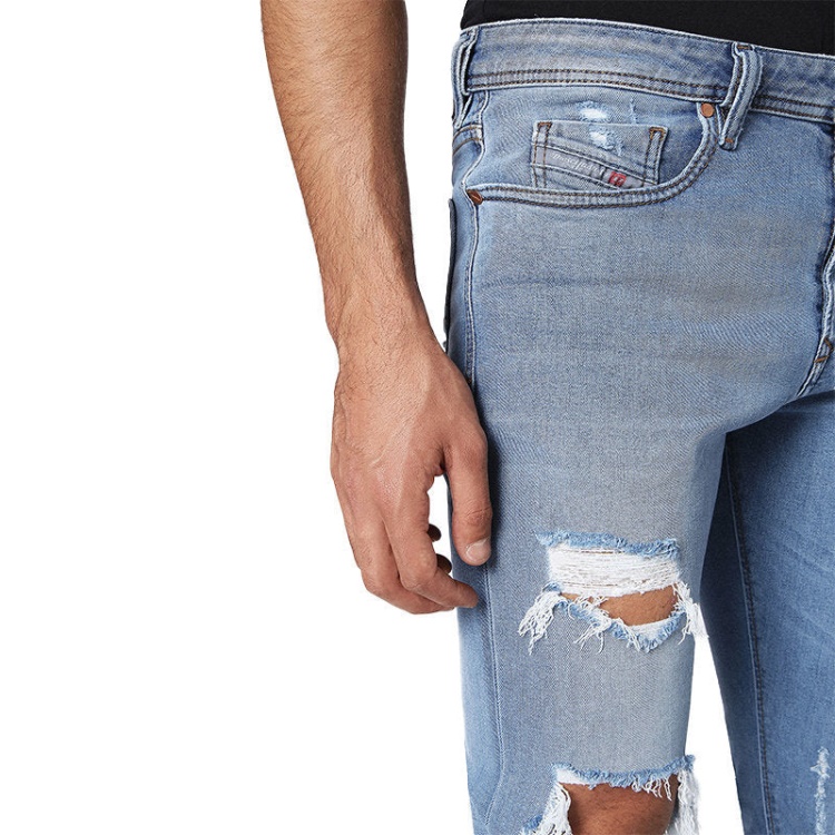 Deepzip 084Nu Men's Jeans Denim Stretch Slim Carrot Fit Casual Pant Diesel