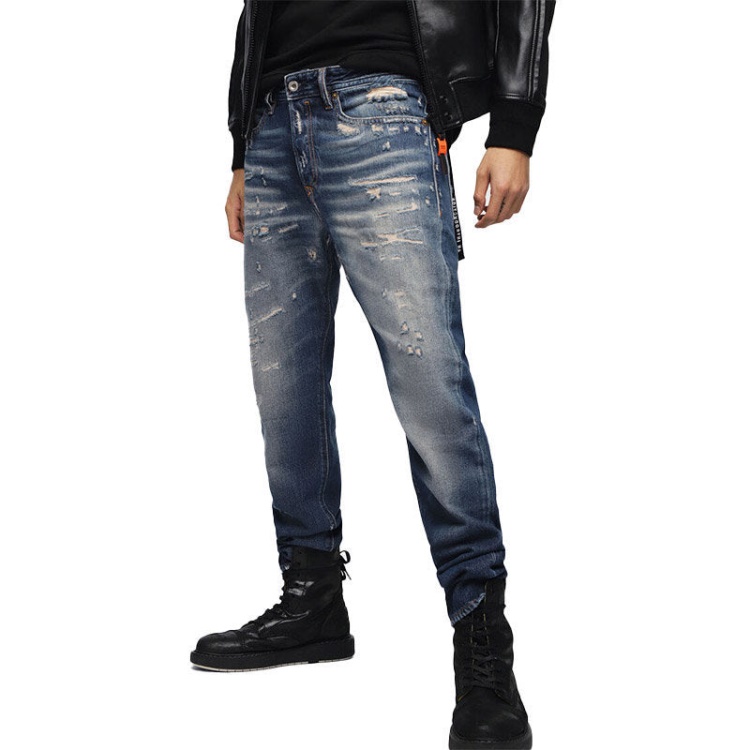 Diesel Buster 088Aq Men's Jeans Denim Regular Slim Tapered Fit Casual Pants