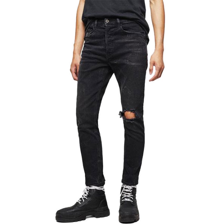 Diesel D-Eetar 069Dv Men's Denim Jeans Casual Stretch Tapered Fit Trousers