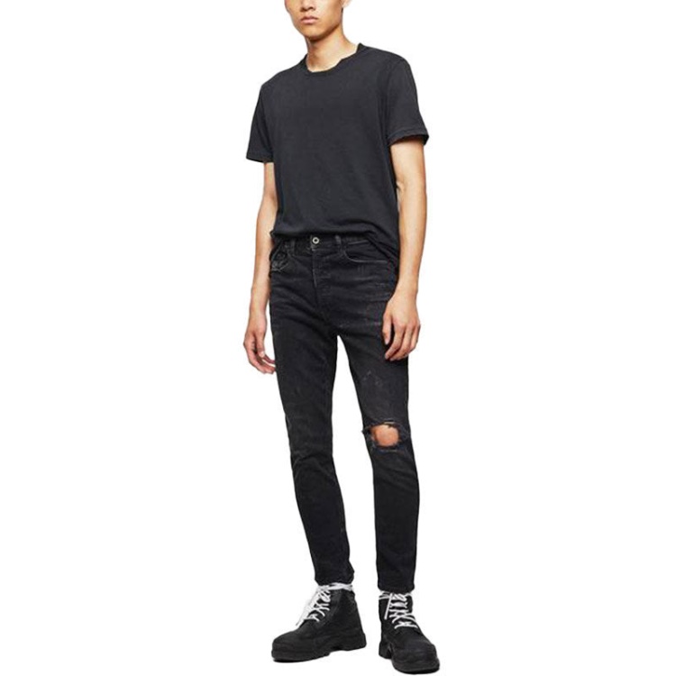 Diesel D-Eetar 069Dv Men's Denim Jeans Casual Stretch Tapered Fit Trousers