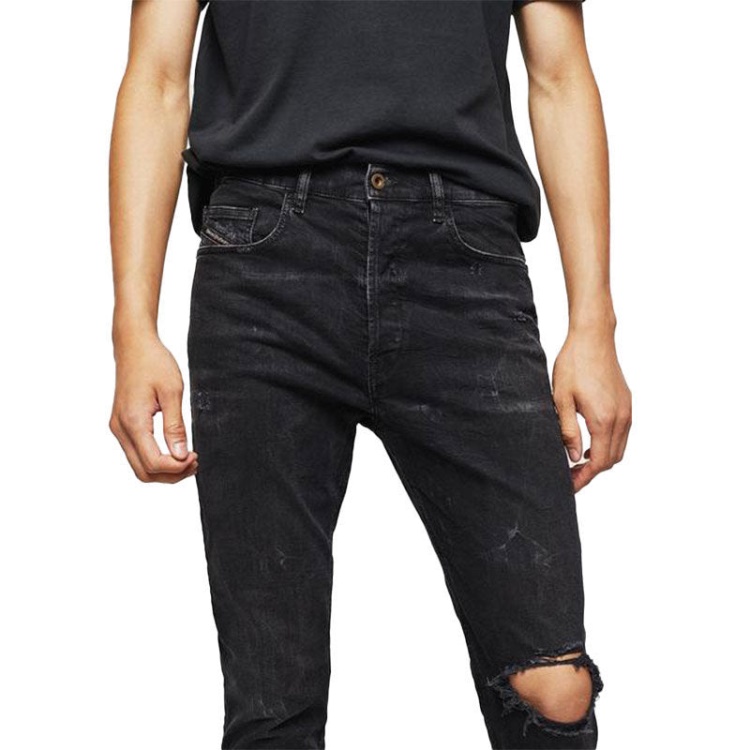 Diesel D-Eetar 069Dv Men's Denim Jeans Casual Stretch Tapered Fit Trousers