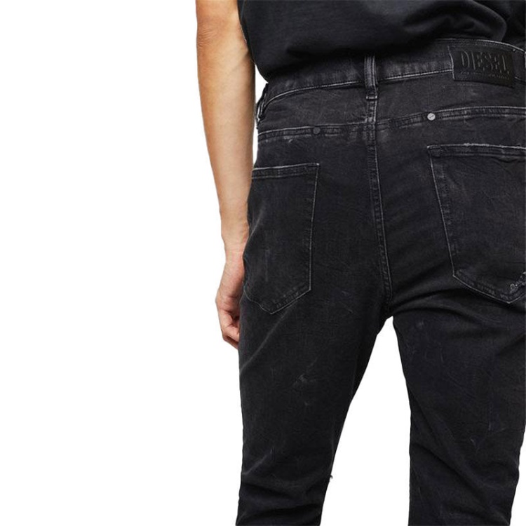 Diesel D-Eetar 069Dv Men's Denim Jeans Casual Stretch Tapered Fit Trousers