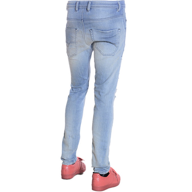 Diesel Krooley T 087Ab Men's Denim Sweat Pants Jogg Jeans Stretch Slim Fit Carrot