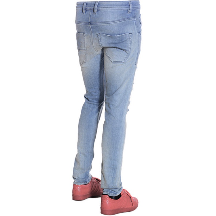 Diesel Krooley T 087Ab Men's Denim Sweat Pants Jogg Jeans Stretch Slim Fit Carrot