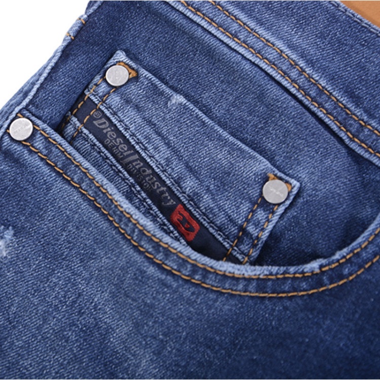 Diesel Tepphar 0688A Men's Denim Jeans Distressed Stretch Plain Slim Fit Carrot