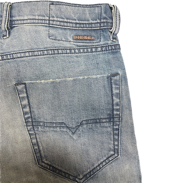 Tepphar 084Uk Men's Denim Jeans Slim Fit Carrot Casual Denim Pants Lyocell Diesel