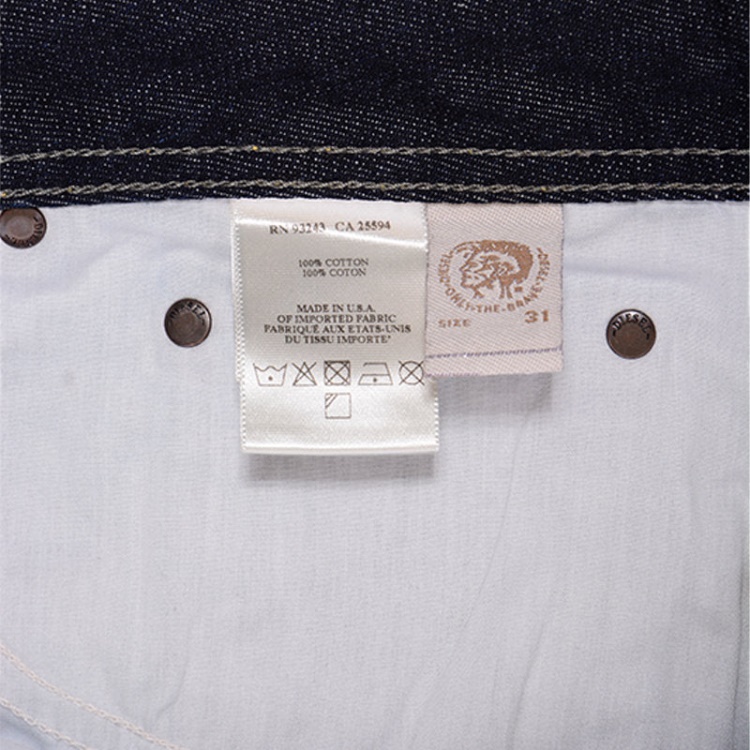 Diesel Men's Jeans Denim Regular Bootcut Fit Casual Pants Indigo Trousers