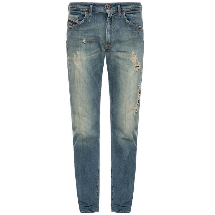 Diesel Thommer 0B1Au Men's Jeans Denim Stretch Slim Fit Casual Trousers