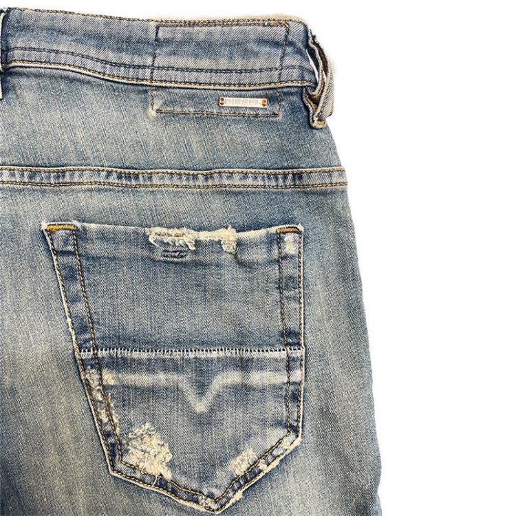 Diesel Thommer 0B1Au Men's Jeans Denim Stretch Slim Fit Casual Trousers