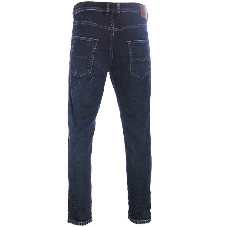 Diesel Men's Denim Jeans Regular Slim Fit Casual Pants Dark Blue Trousers