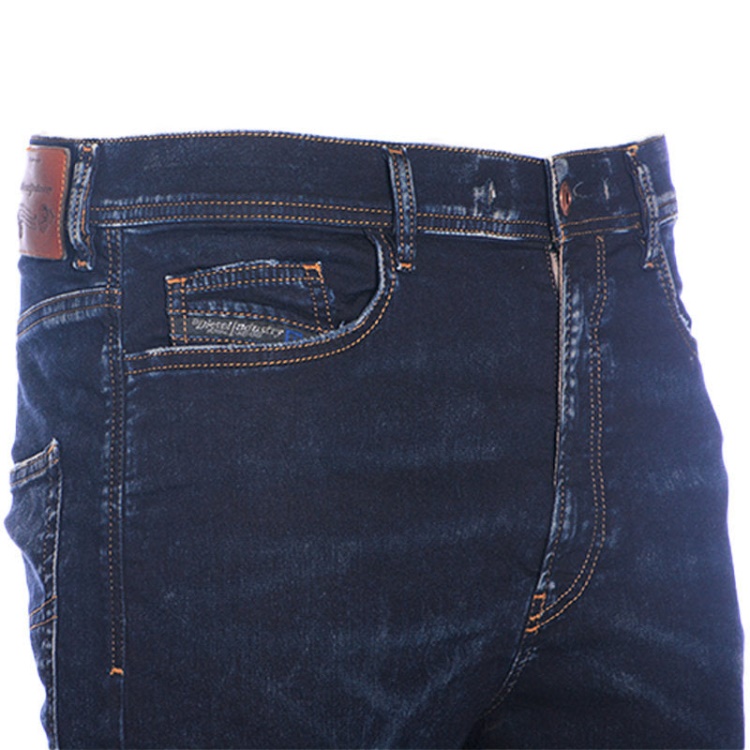Diesel Men's Denim Jeans Regular Slim Fit Casual Pants Dark Blue Trousers
