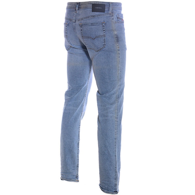 Buster 084Sj Men's Jeans Denim Casual Stretch Regular Slim Tapered Trouser Diesel