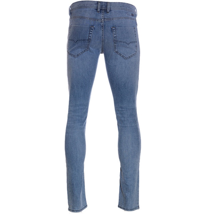 Diesel Tepphar 0687V Men's Slim Fit Carrot Jeans Denim Cotton Stretch Button Fly