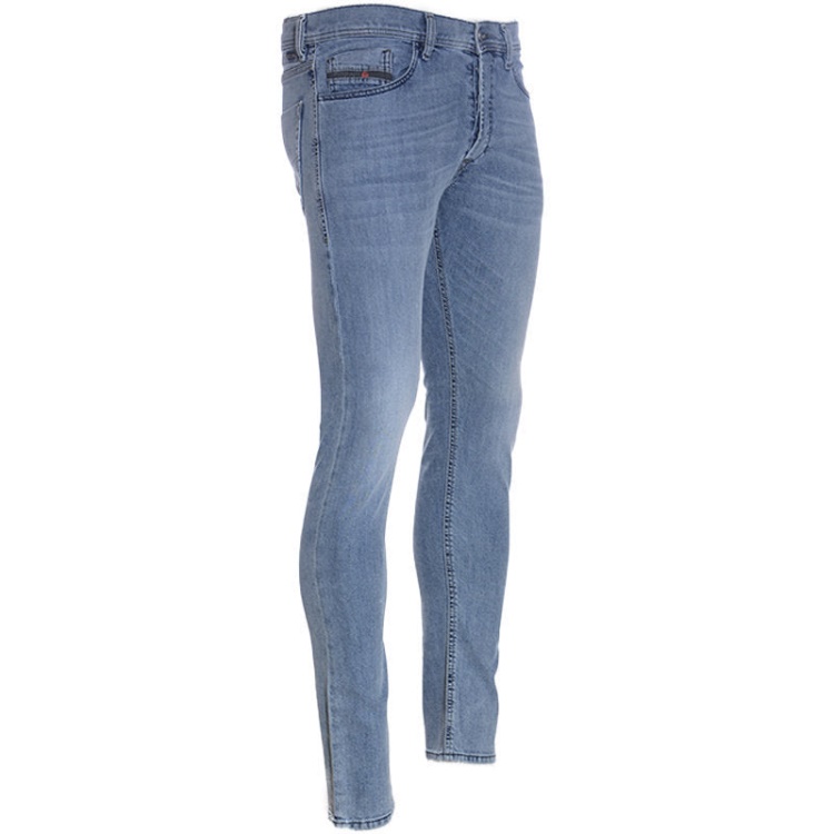 Diesel Tepphar 0687V Men's Slim Fit Carrot Jeans Denim Cotton Stretch Button Fly