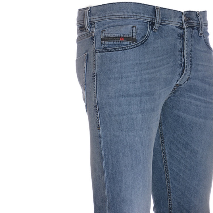 Diesel Tepphar 0687V Men's Slim Fit Carrot Jeans Denim Cotton Stretch Button Fly