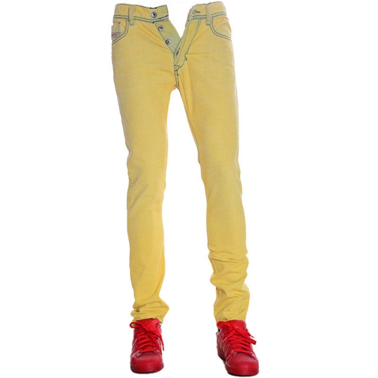 Diesel Tepphar 0850Y Men's Jeans Denim Regular Slim Carrot Fit Casual Pants