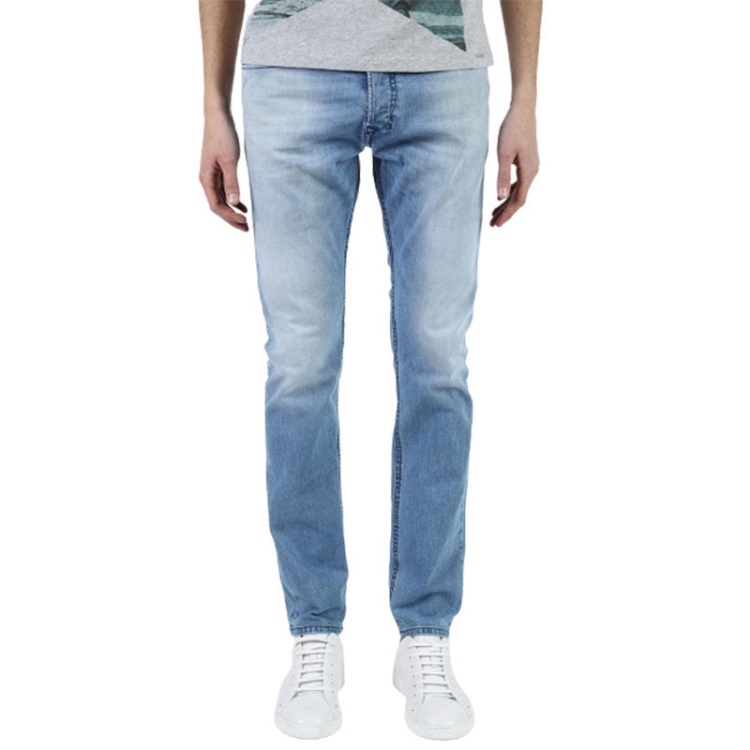 Tepphar 084Cu Men's Denim Jeans Slim Tapered Fit Casual Denim Pants Cotton Diesel