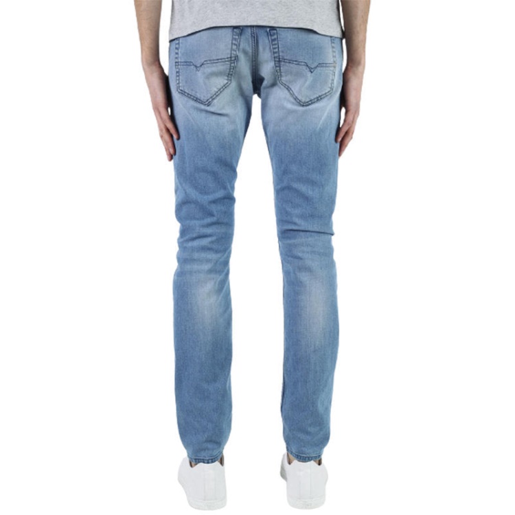 Tepphar 084Cu Men's Denim Jeans Slim Tapered Fit Casual Denim Pants Cotton Diesel
