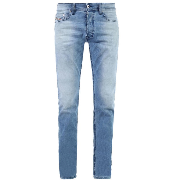 Tepphar 084Cu Men's Denim Jeans Slim Tapered Fit Casual Denim Pants Cotton Diesel