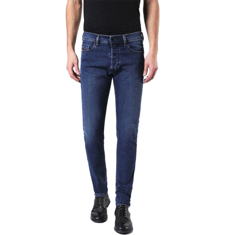 Diesel Tepphar 084Eh Men's Jeans Denim Slim Carrot Fit Cotton Stretch Casual Pant