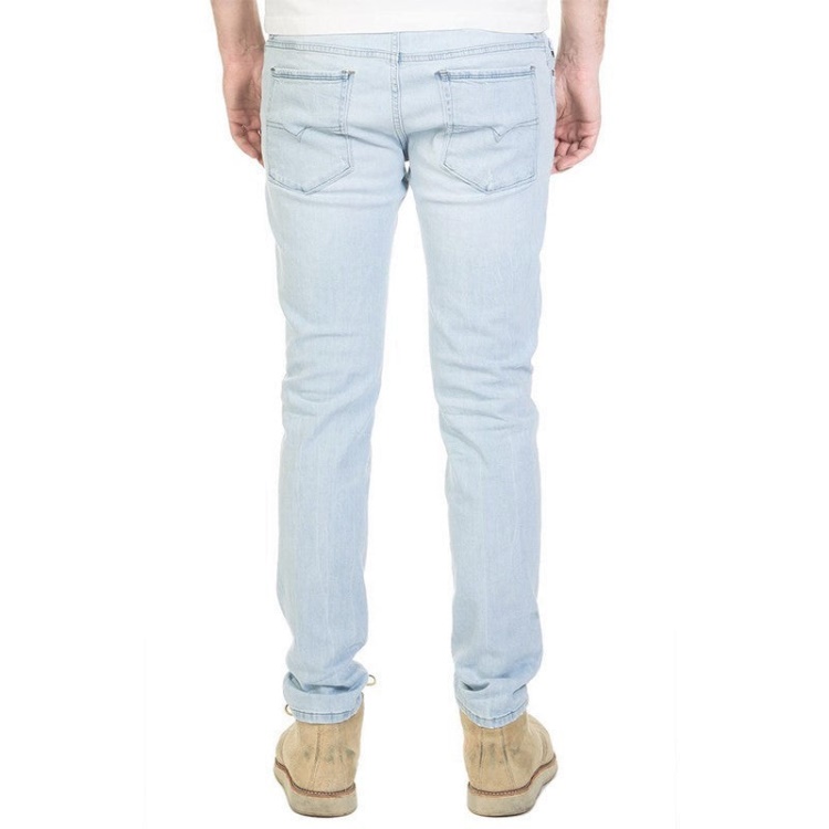 Sleenker 0689L Men's Jeans Distressed Denim Stretch Cotton Slim Skinny Fit Diesel