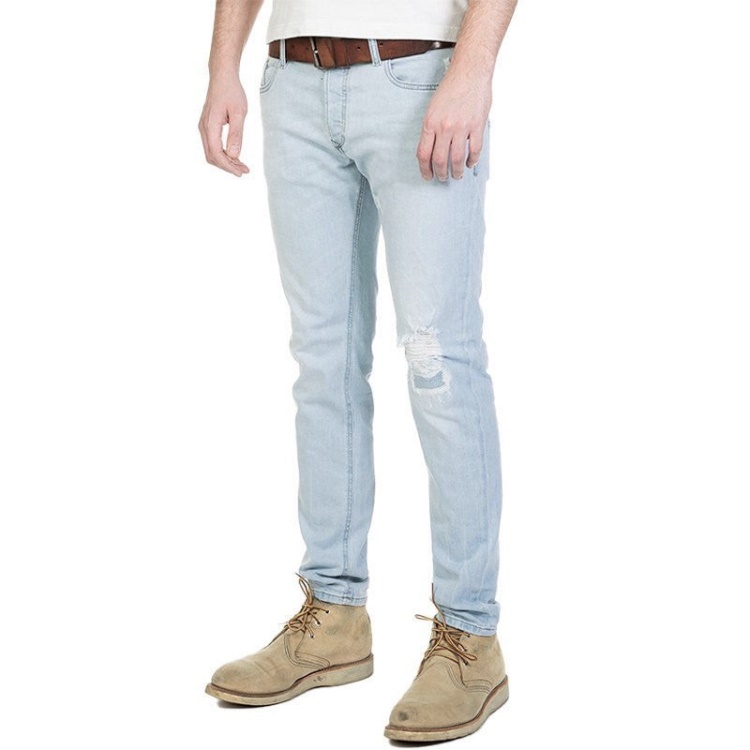 Sleenker 0689L Men's Jeans Distressed Denim Stretch Cotton Slim Skinny Fit Diesel