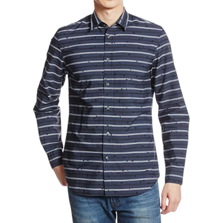 S Decline 0Nakx Men's Shirts Long Sleeves Slim Fit Casual Summer Top Diesel