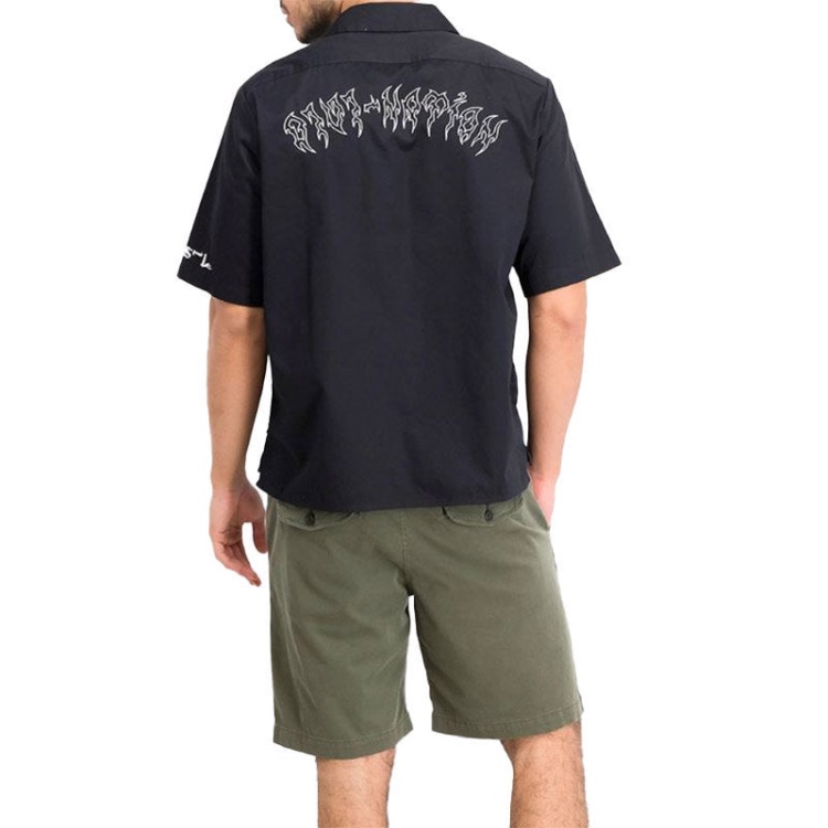 Diesel S Kingi Men's Shirt Regular Fit Casual Cotton Short Sleeve Outwear Summer