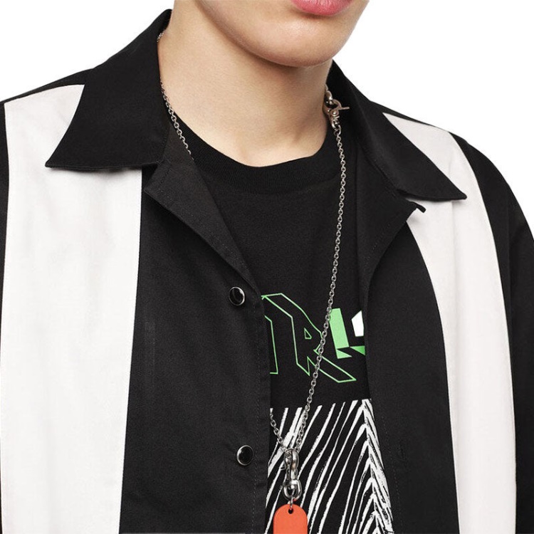 Diesel S Kingi Men's Shirt Regular Fit Casual Cotton Short Sleeve Outwear Summer