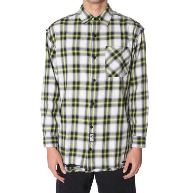 Diesel S Machito Men's Shirt Oversize Fit Casual Cotton Long Sleeve Smart Office