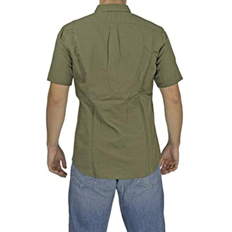 S Venetian Men's Shirt Regular Fit Casual Cotton Short Sleeve Work Office Diesel