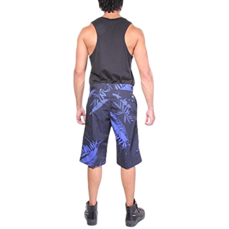 P Cooper Np 0Gajz Men's Shorts Floral Print Cotton Summer Casual Beachwear Diesel