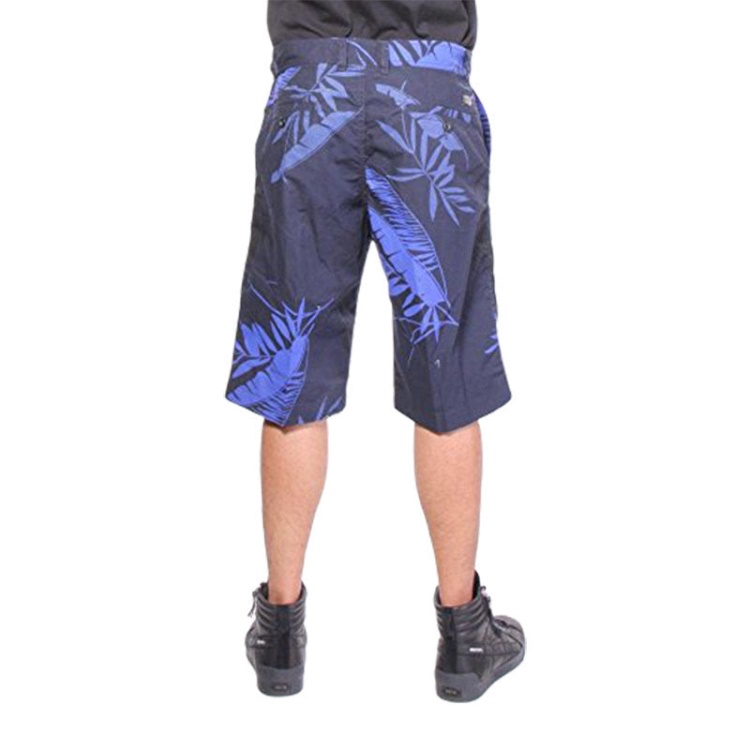 P Cooper Np 0Gajz Men's Shorts Floral Print Cotton Summer Casual Beachwear Diesel